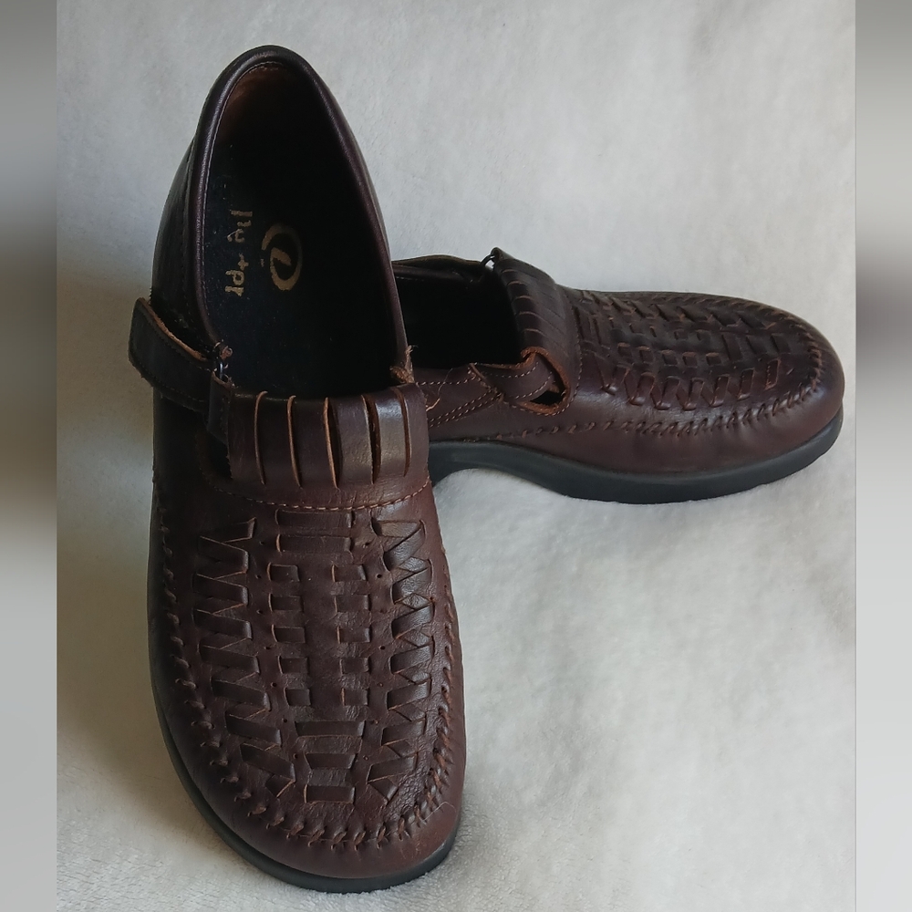 Women's Brown Loafers - Picture 3 of 8